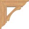 Ekena Millwork Legacy Traditional Smooth Bracket w/ Offset Brace, Western Red Cedar, 7 1/2"W x 24"D x 24"H BKT0806X24X24LEC01SWR - alternate 3